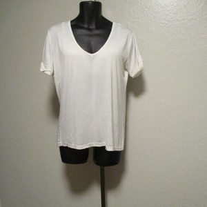 Unbranded White Short Sleeves XL Top -- Final Price